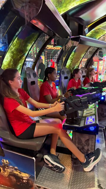 Cayman Fury’s first international trip was this past weekend and we started with a group fun day at @xtremeactionpark. Trampolining, pizza party and some arcade time, all before we headed off to meet to international netball players from the Queensland Firebirds for a training session. #caymanfuryontour #caymanfury